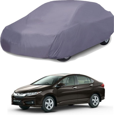 Deltakart Car Cover For Honda City i-Vtec (Without Mirror Pockets)(Grey)