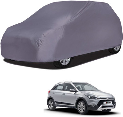 Deltakart Car Cover For Hyundai i20 Active (Without Mirror Pockets)(Grey)
