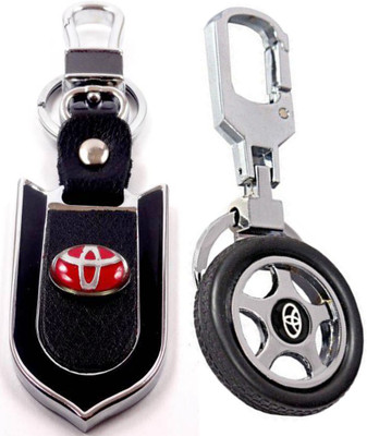 

MGP Fashion toyota leather and wheel tyre combogify and party combo Locking Carabiner(Black)