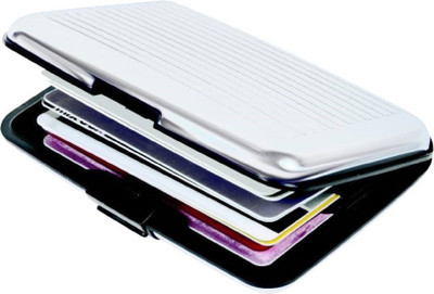 

Serveuttam 6 Card Holder(Set of 1, Silver)
