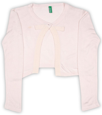 

United Colors of Benetton Baby Girls Button Solid Cardigan, 25w