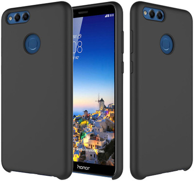 Crust Back Cover for Honor 7X(Black, Shock Proof)