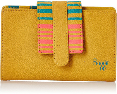 

Baggit Casual Yellow Clutch