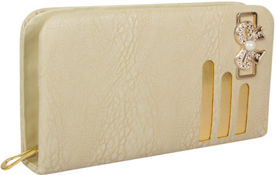 

Awesome Fashions Party Beige Clutch