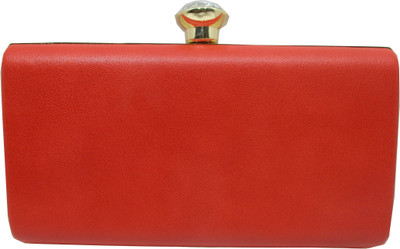 

Rahman bags Party Red Clutch