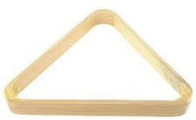 

Laxmi Ganesh Billiard BEIGE COLOUR (WOODEN) TRIANGLE RACK FOR BILLIARD SNOOKER AND POOL TABLE Snooker, Pool, Billiards Cue Stick(Wooden)
