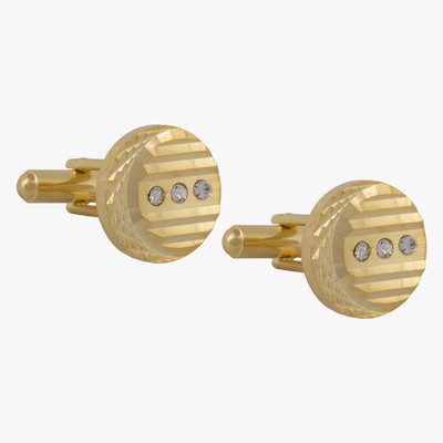 Paranoid Alloy Cufflink Set(Gold)