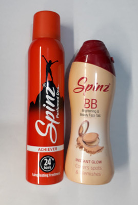 

SPINZ ACHIEVER 'BB Body Spray - For Women(199 g, Pack of 2)