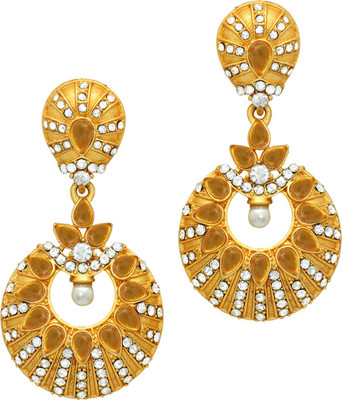 Atasi International Trendy Crystal Alloy Drops & Danglers Atasi International Trendy Crystal Alloy Drops & Danglers