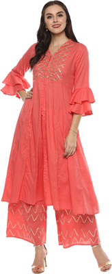Bhama COUTURE Women Kurta Palazzo Set