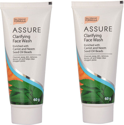 

Assure Clarifying Face Wash Pack of 2 Face Wash(60 g)