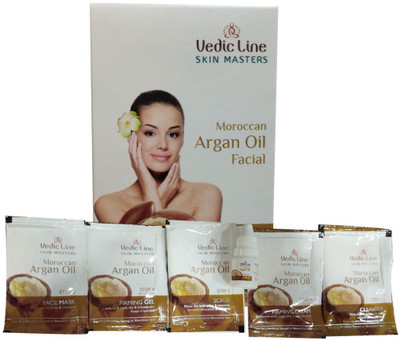 

Vedic Line Moroccan Argan Oil Facial 52 ml(Set of 6)