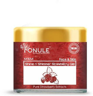Ionule Shine n Shimmer Face & Skin Strawberry Gel, 100gms(100 g)