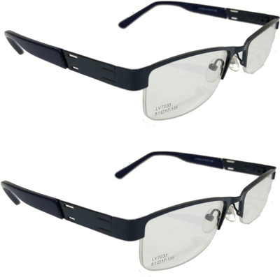 

La Vision Half Rim Rectangle Frame(51 mm