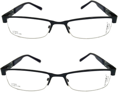 

La Vision Half Rim Rectangle Frame(51 mm