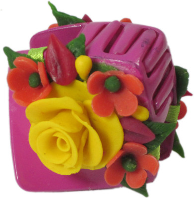 

Advance Hotline Porcelain clay work fancy hair clutcher Hair Claw(Multicolor)