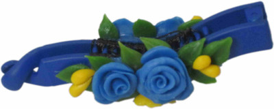 

Unique Indian Crafts Handmade Artificial Jewellery Porcelain Dough Work Banana Hair Clip /Porcelain Dough / hair Accessories /hair pins/wings /for women /girls Banana Clip(Multicolor)