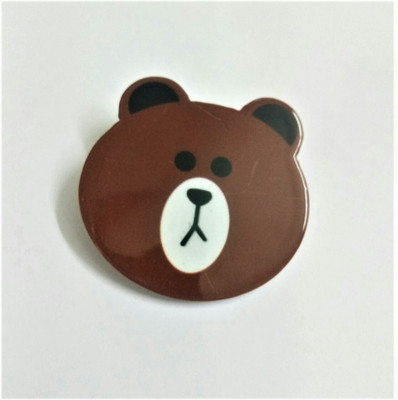

Takabee by Shivani Bear tic tac clip Tic Tac Clip, Hair Clip(Brown)