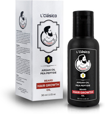 L'Clasico Beard and Hair Growth Oil Hair Oil(30 ml)