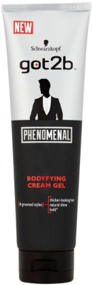 

Schwarzkopf Got 2b Phenomenal Bodyfying Cream Gel Hair Styler Gel(150 ml)