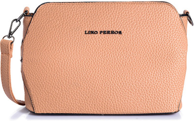

Lino Perros Satchel(Beige, Black)