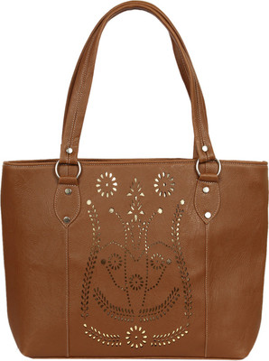 

alampa Hand-held Bag(Tan)