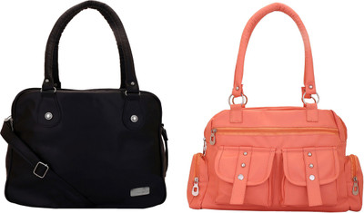 

Lady bar Shoulder Bag(Black)
