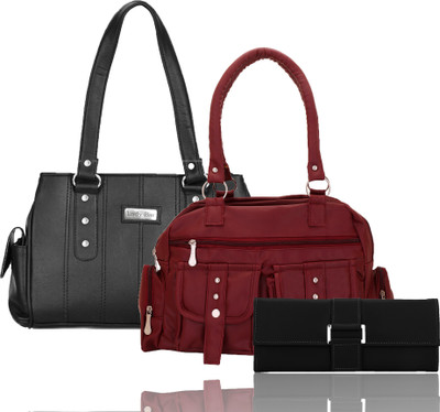 

Lady bar Hand-held Bag(Multicolor)