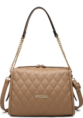 

Stella Ricci Hand-held Bag(Tan)