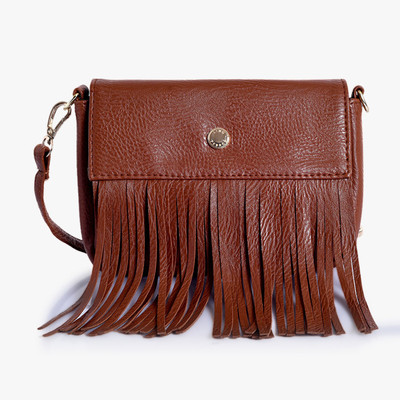 

Lino Perros Sling Bag(Brown)