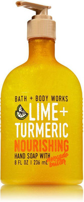 

Bath & Body Works Nourishing Hand Soap, Lime + Turmeric - 236ml (8oz)(236 ml, Pump Dispenser)