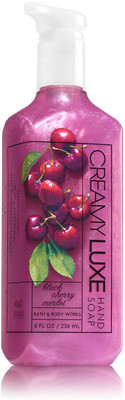 

Bath & Body Works Creamy Luxe Hand Soap, Black Cherry Merlot - 236ml (8oz)(236 ml, Pump Dispenser)