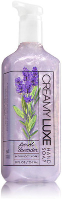 

Bath & Body Works Creamy Luxe Hand Soap, French Lavender - 236ml (8oz)(236 ml, Pump Dispenser)