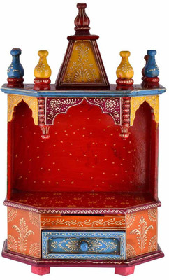 

Shopbench Wooden Home Temple(Height: 60 cm)