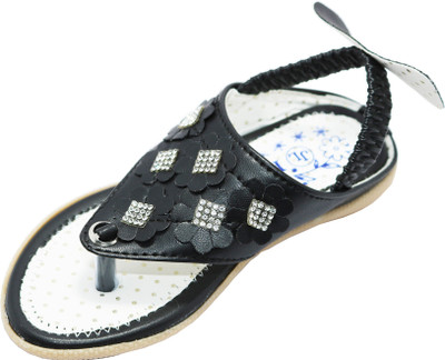 

EasySteps Girls Sling Back Strappy Sandals(Black