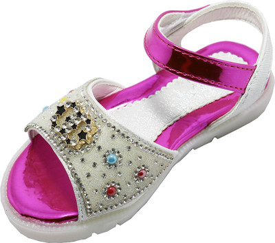 

EasySteps Girls Velcro Flats(Multicolor
