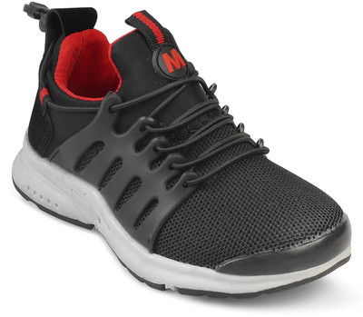 

KITTENS Boys Slip on Running Shoes(Black
