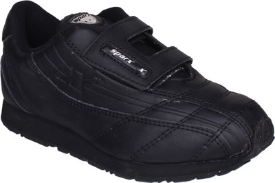 

Sparx Boys & Girls Velcro Running Shoes(Black