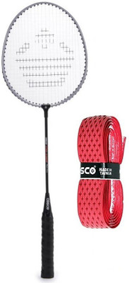

Cosco Combo of Two- one 'CB 150 E' Badminton racket and one 'Extra Life' Badminton Grip (Color On Availability)- Badminton Kit