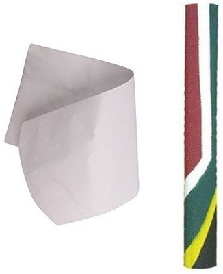 

SG Combo of Two- one bat face cover (Size Standard) and one bat Grip (Color on availability) - Cricket Kit