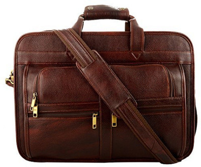 

PARE 15 inch Laptop Messenger Bag(Brown)