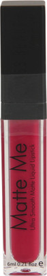 

Matte Me Ultra Smooth Matte Liquid Lipstick(6 ml, Deep red)