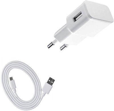 DAKRON Wall Charger Accessory Combo for Yu Yunique 2(White)