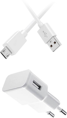 DAKRON Wall Charger Accessory Combo for InFocus Turbo 5 Plus(White)
