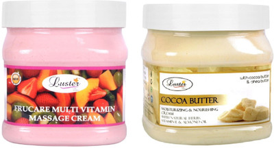 

Luster Frucare Multi Vitamin + Cocoa Butter Nourishing Cream(1000 ml)
