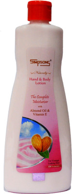 

Simpsons Hand & Body Lotion with Almond oil(500 ml)
