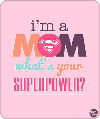 

Nutcase Superpower Mom Mousepad(Multicolor)