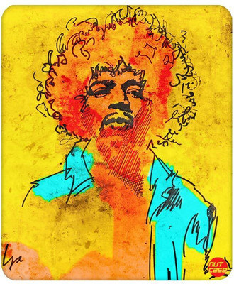 

Nutcase Hendrix Art Mousepad(Multicolor)