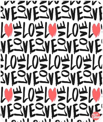 

Nutcase Love Repeat Pattern Mousepad(Multicolor)