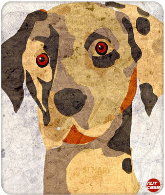

Nutcase Dog Painting Mousepad(Multicolor)